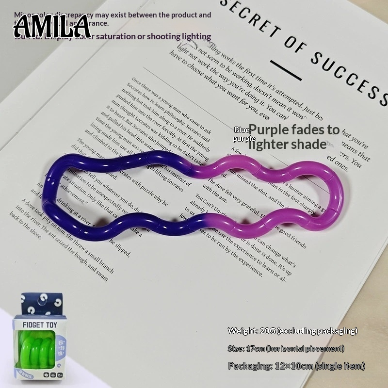 AMILA Stress Relief Twist Toy for Focus & Anxiety - Sensory Play for Adults & Kids ราคา 25 บาท*ส่งฟรี
