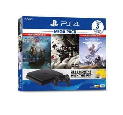 PS4 1TB Console Game Bundle (Singapore Playstation Warranty)