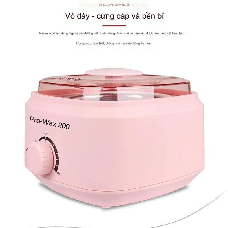 CODNồi Nấu Sáp Wax Lông Chống Dính Pro Wax 200 Chuyên Dụng Máy Đun Sáp Wax Lông Nóng Thiết Kế Cao Cấp TIDO TIDO.☣2025 NEW