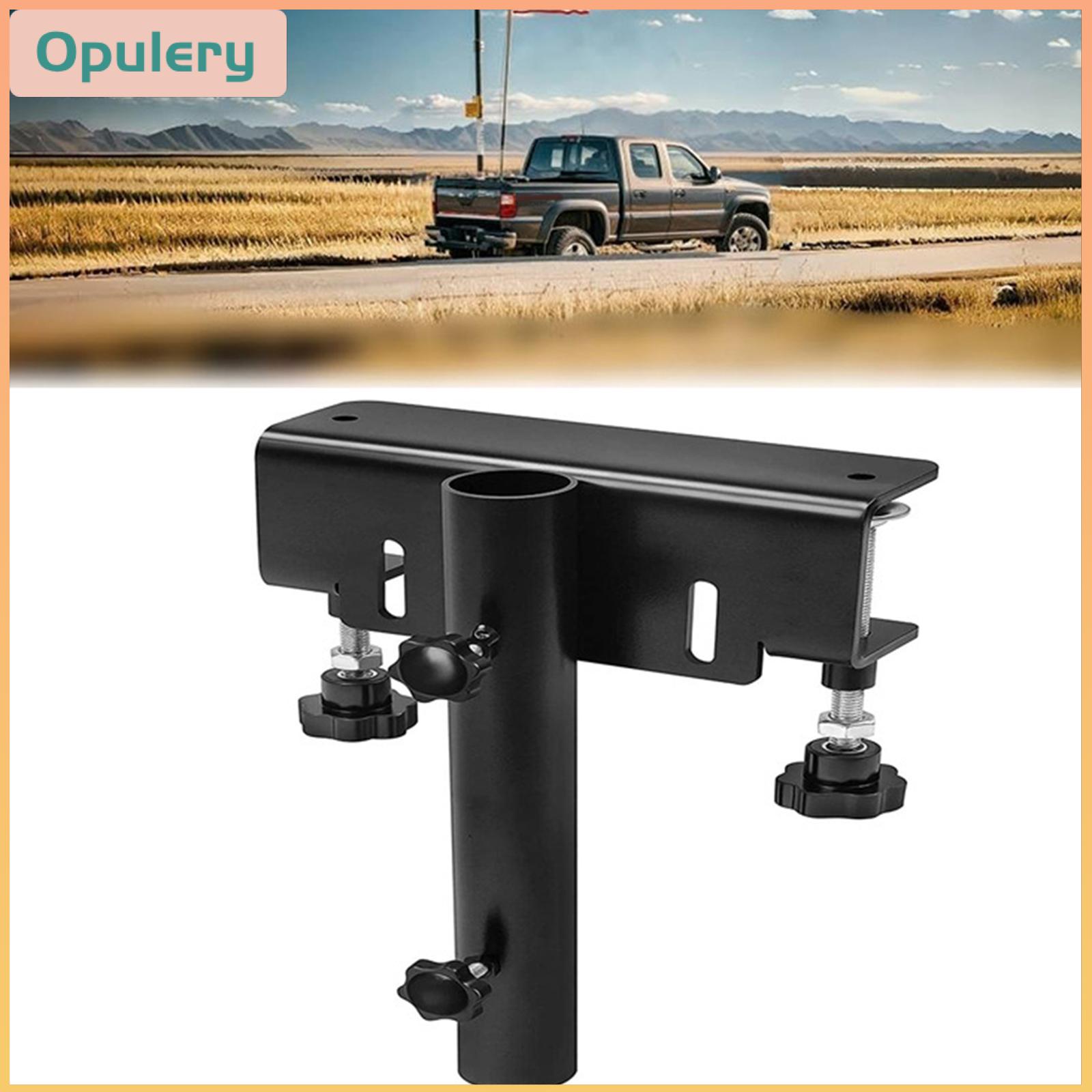 Baosity Truck Flag Pole Mount No Drill Black Hardware Flagpole Stand Mounting Bracket for Outdoor Flag Display Travel Outside ราคา 2,719 บาท*ส่งฟรี