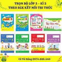 Sách - Combo TRỌN BỘ HỌC TỐT Lớp 3 - Kết nối Kì 2  (8 cuốn)