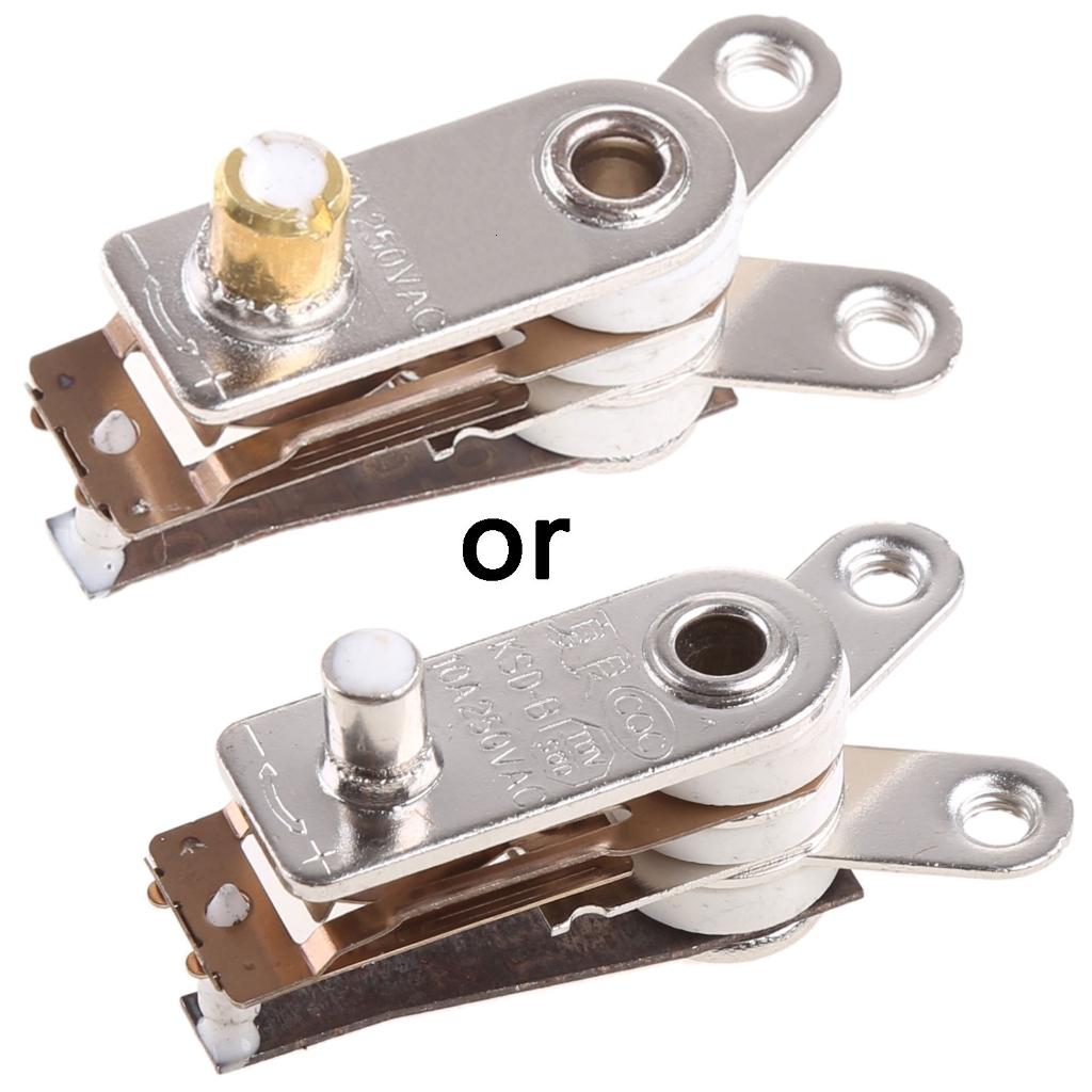 10A 250V Nồi áp suất Nồi cơm điện công tắc điều khiển nhiệt độ nhiệt độ giới hạn cảm biến nhiệt độ điều khiển