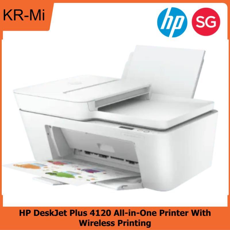 HP DeskJet Plus 4120 All-in-One Printer With Wireless Printing Singapore