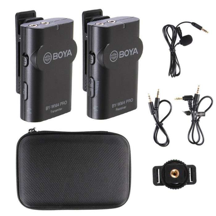 BOYA WIRELESS MICROPHONE BY-WM4 PRO DAN K2 - BOYA WM 4 PRO Harga  1,783,000 Ringgit*Penghantaran Percuma