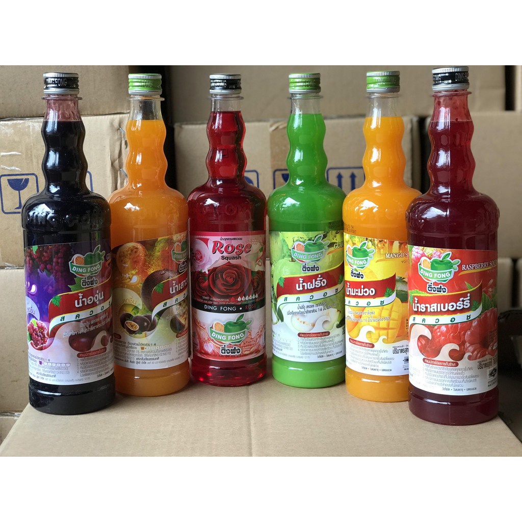 Siro thái dingfong chai 700ml