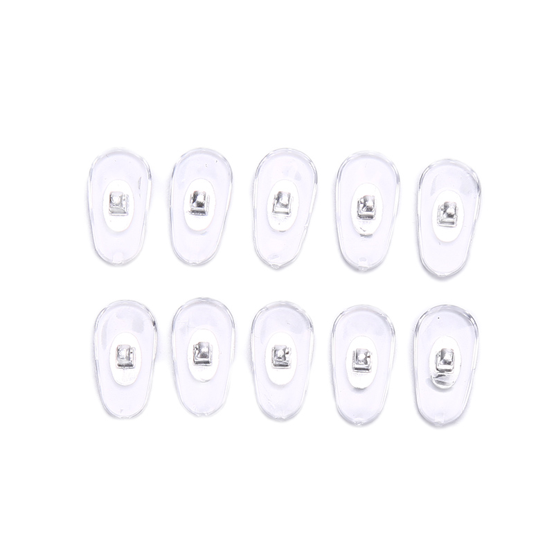 [fhsav] 10 cặp Silicone chống trượt Miếng đệm mũi cho kính mắt kính phụ kiện