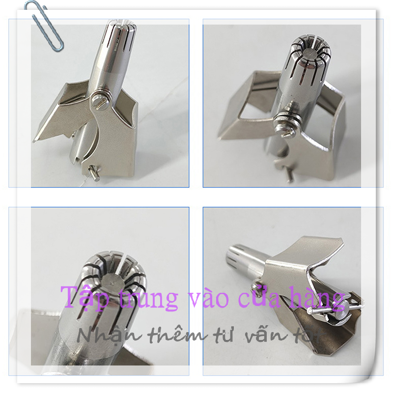 New Arrived On Tuesday[]ERERT] Tông đơ tỉa lông mũi dao cạo cơ bằng tay bằng thép không gỉ có thể giặt