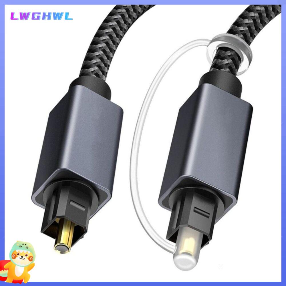 Lwghwl sợi quang cáp sợi kỹ thuật số đồng mạ thiếc 5.1 kênh cáp đầu ra tv spdif bền cáp quang âm thanh kỹ thuật số