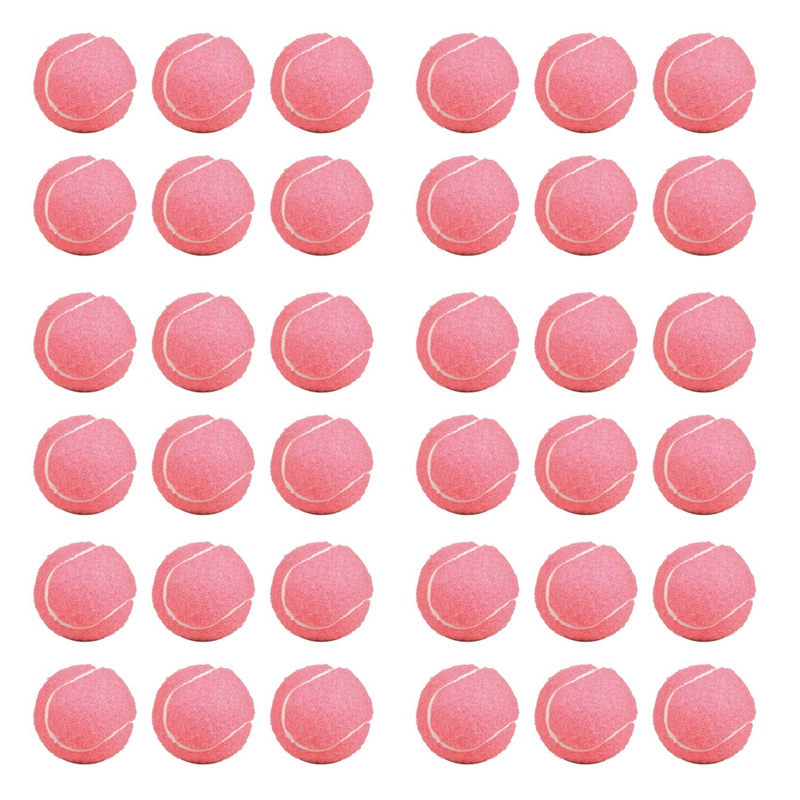 24Pcs Pack Pink Tennis Balls Wear