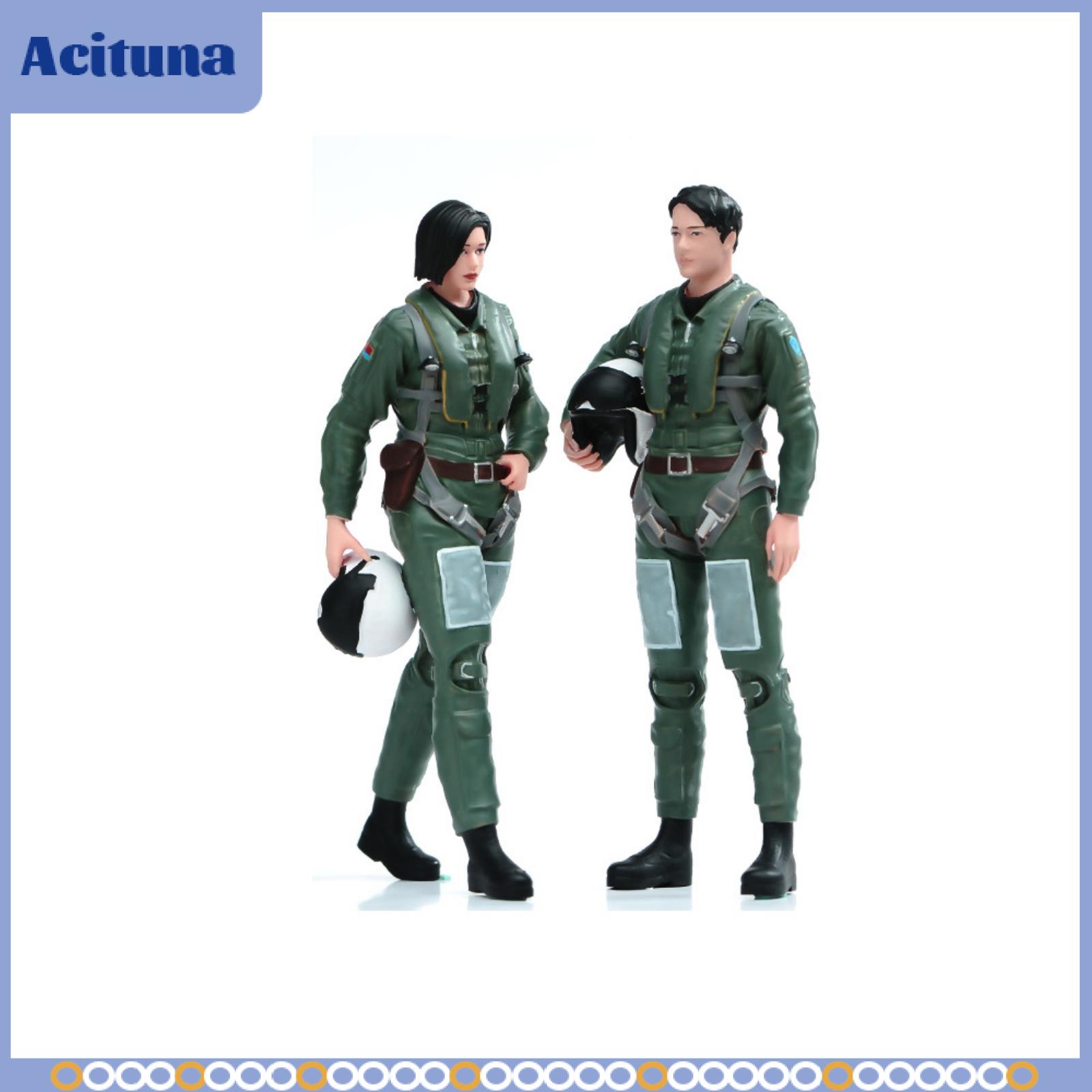 โมเดลฟิกเกอร์ ของสะสม Acituna 1/24 Scale เรซิ่นนักบิน Miniature สำหรับ Diorama Aviation ฉาก Decor Craft ราคา 4,999 บาท*ส่งฟรี