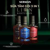 [TOP BÁN CHẠY] Sữa tắm gội rửa mặt 3in1 Nerman Lion Bartender 330g