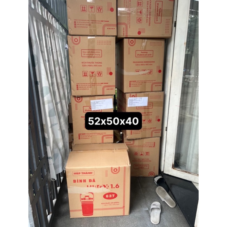 vỏ thùng carton cũ đóng hàng, chuyển nhà size lớn(60x40x40) (60x50x40)