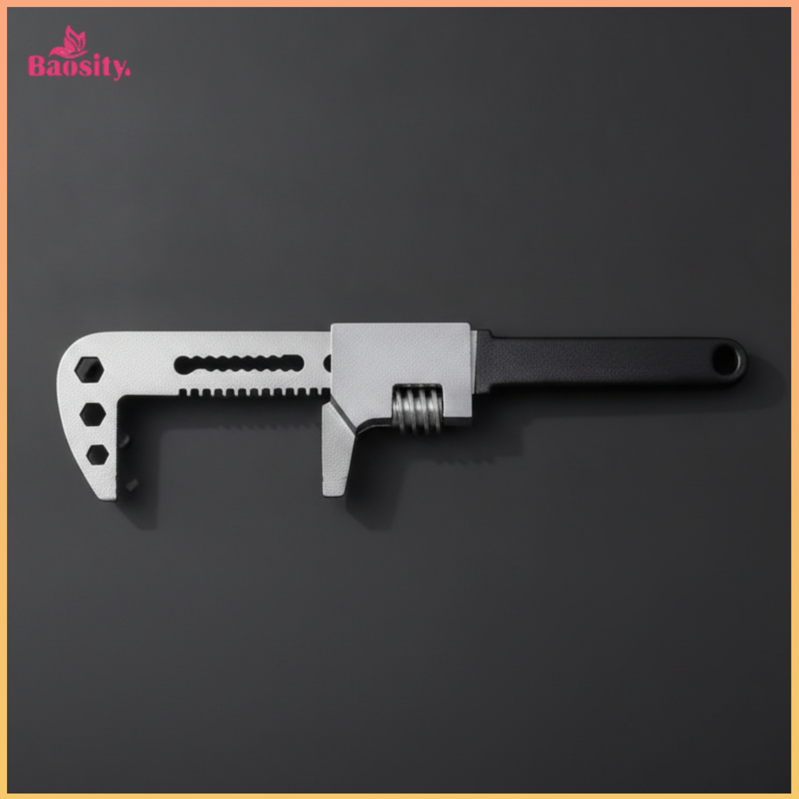 Baosity Large Opening Right Angle Adjustable Wrench Multifunctional Right-Angle Spanner Labor-Saving Right-Angle Wrench Seamless Adjustment for Plumbers, DIY Enthusiasts, Mechanics, Home Repair Giá 367,529 Đồng*Miễn phí vận chuyển