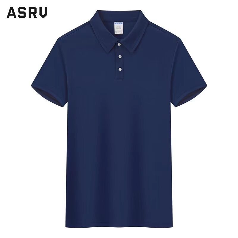 ภาพหน้าปกสินค้าASRV เสื้อโปโลผู้ชาย Polo เสื้อคอปกผูชาย เสื้อกีฬาคอปก เสื้อยืดคอปก เสื้อคู่แขนสั้นผู้ชาย,เสื้อโปโลเสื้อโปโลเข้ารูปสีทึบบางๆขนาดพิเศษเสื้อแขนสั้นมีปก จากร้าน ASRV บน Lazada