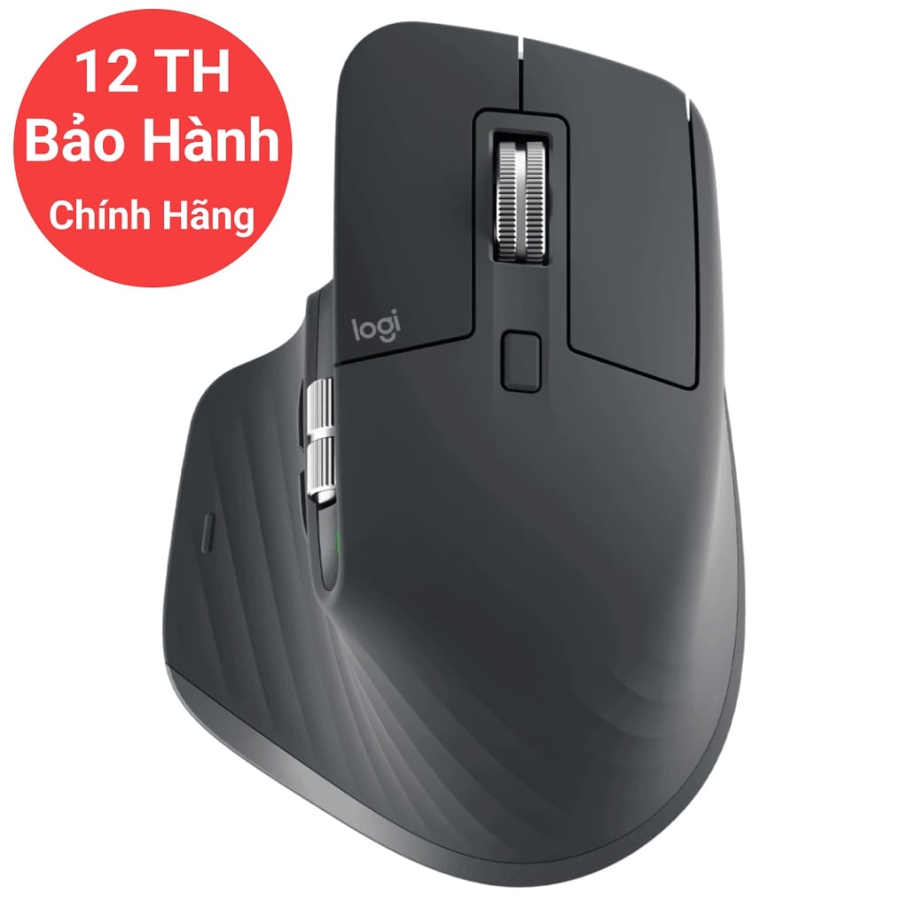Chuột không dây logitech mx master 3s - black