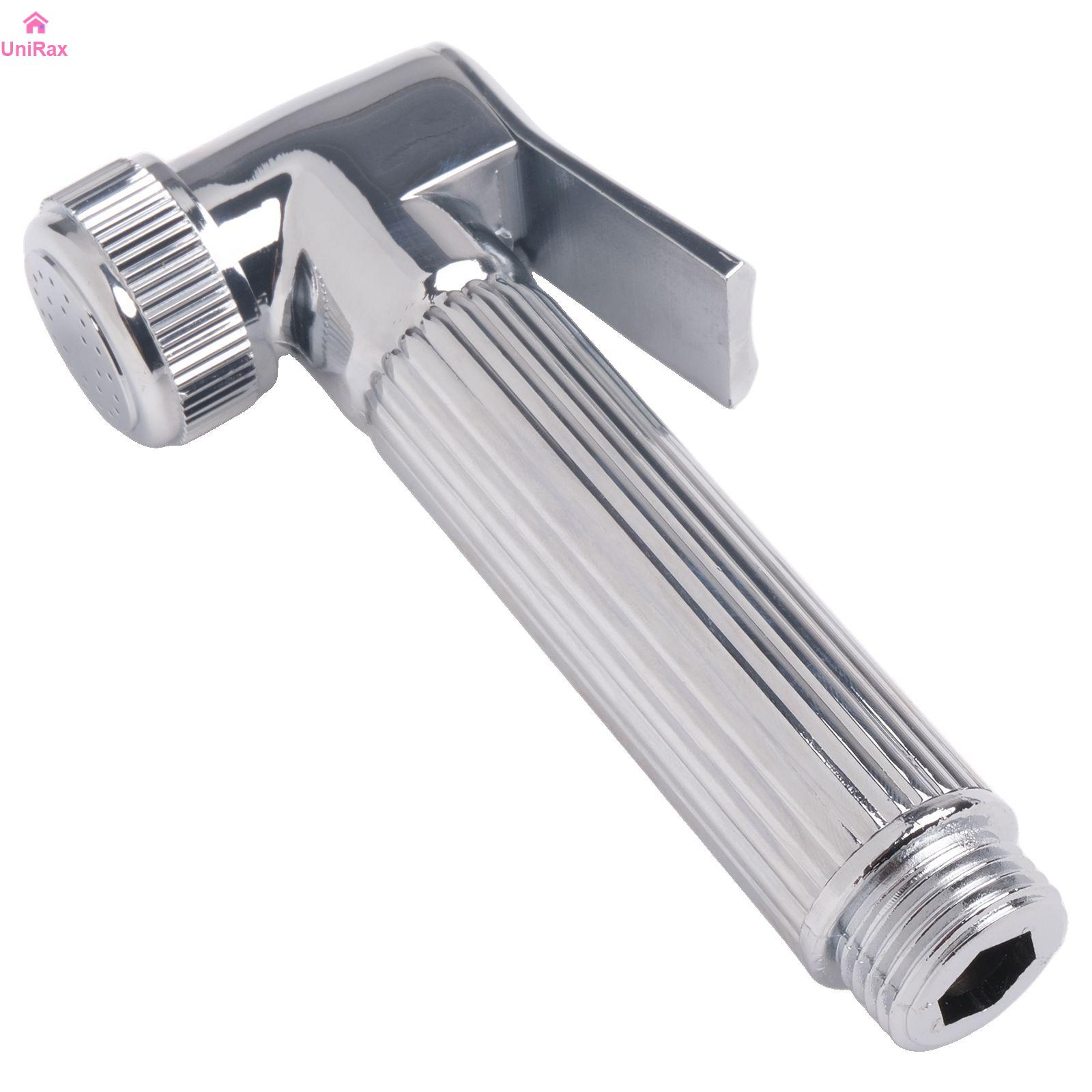 【Unirax】 vòi xịt bồn cầu đen tự làm sạch đầu vòi sen nhà vệ sinh súng phun Hợp kim kẽm 【hàng sẵn】