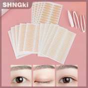 SHNGki 200 miếng băng dính dây nâng mí mắt lưới ren vô hình miếng dán dính nhíp
