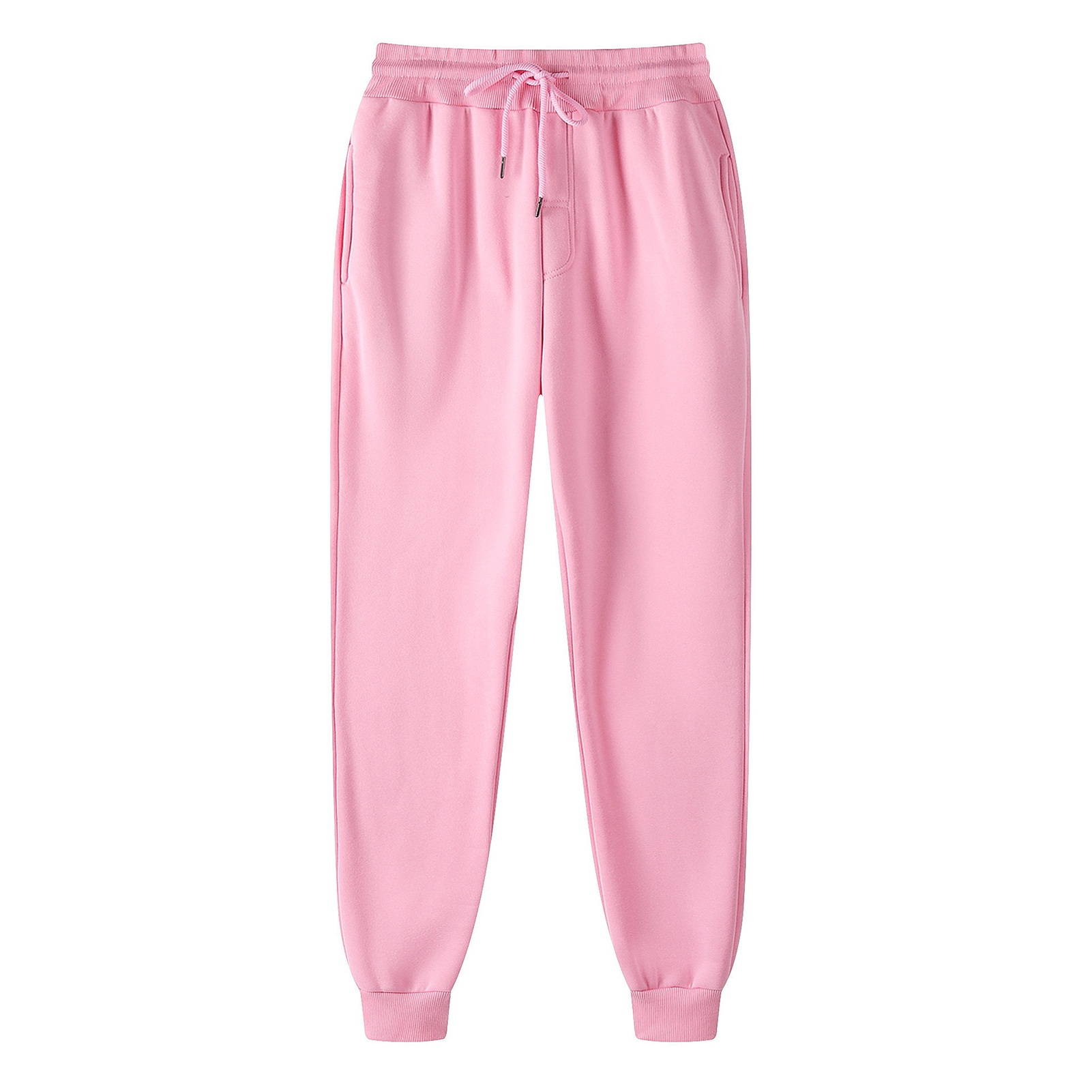 UHH Elastic Waistband Sweatpants Women Sweatpants with Pockets Women’s Sport Pants with Drawstring Waist Elastic Ankle-banded Jogging Sweatpants Casual Loose Fit Trousers with Pockets – Comfortable - 5