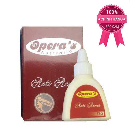 Kem ngừa mụn và liền sẹo Opera Australia Anti Acnes ( Hộp đỏ ) 12g