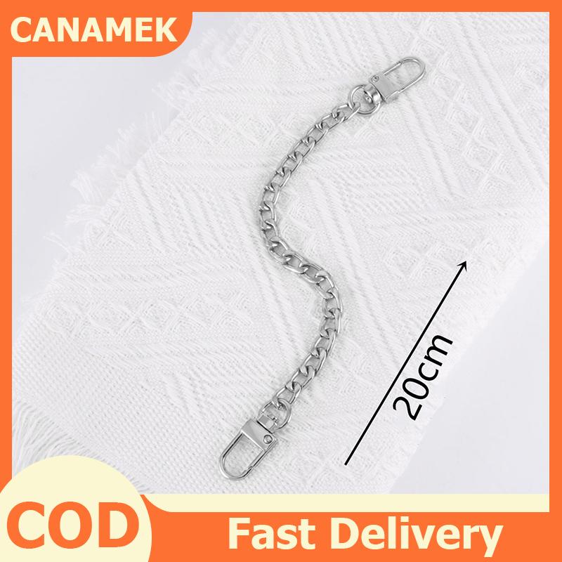 CANAMEK NK chuỗi Túi chuỗi đơn Vai Đeo Chéo Túi dây đeo Túi dây đeo ngắn nhiều màu kim loại