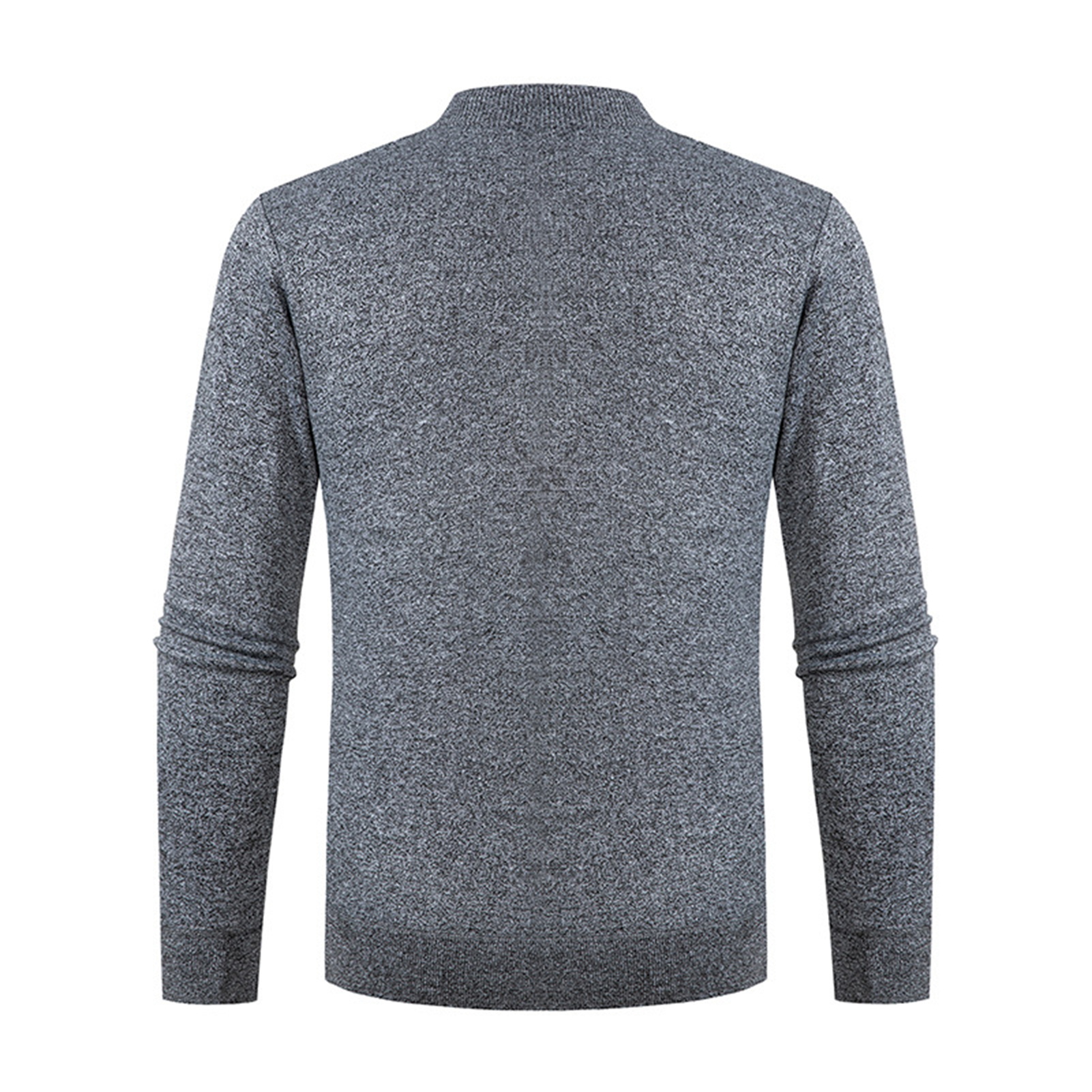 Maglione tinta unita Maglione a maniche lunghe Maglione invernale da uomo Caldo girocollo Pullover per il freddo Alla moda e accogliente39_voghion.com