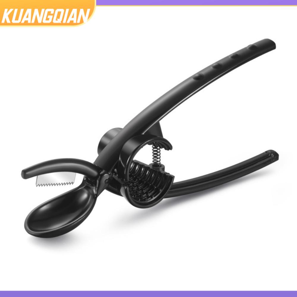 KUANGQIAN Đa chức năng Dụng cụ tách hạt Đen Thép không gỉ Dụng cụ cắt hạt dẻ Mở nhanh Dụng cụ mở đai ốc