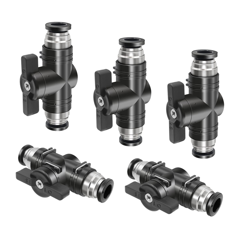 Pneumatic Connector Air Pipe Quick BUC6 Quick Intervention Valve Manual Valve Pipe Hose Switch Valve
