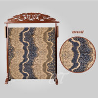 BATIK TRUSMI Bahan Kain Batik Campur Motif Kombinasi Mega Mendung Piramid ALS