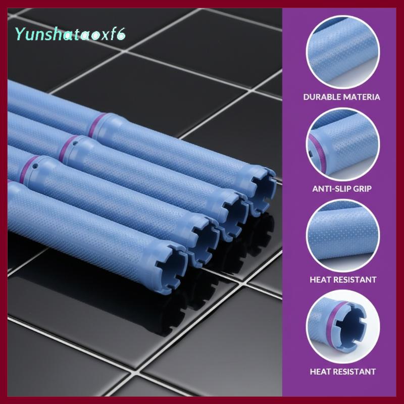yunshataoxf 140Mm 24V Kỹ Thuật Số Tóc Hot Perm Que Điện Nước Nóng Dụng Cụ uốn Thanh Con Lăn Tóc Sóng Salon Cắt Tóc Curling Xoắn Ốc Công Cụ Tạo Kiểu