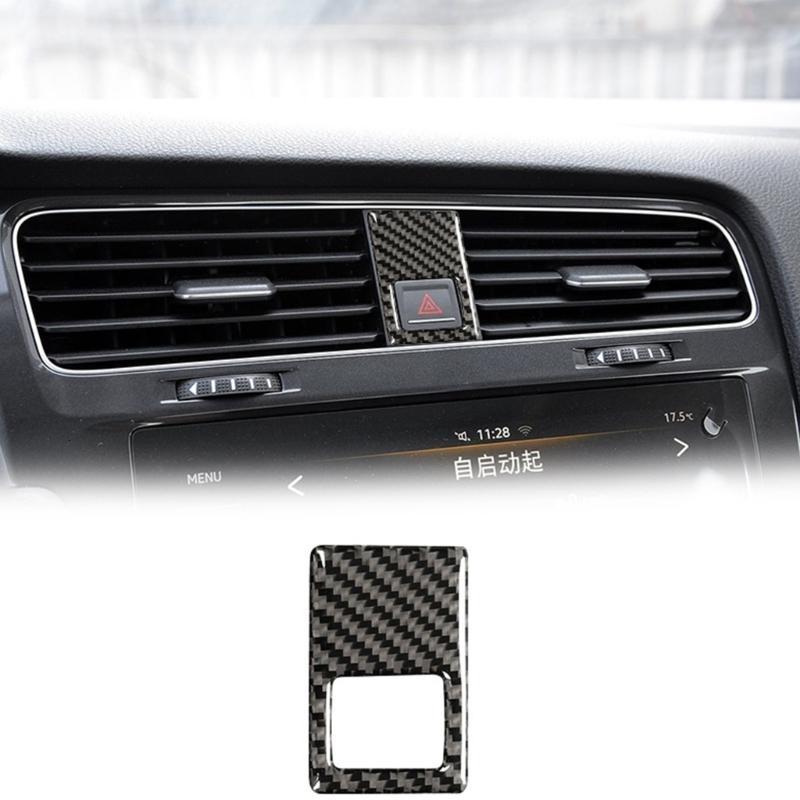 Dễ dàng cài đặt sợi Carbon dán đèn cảnh báo thích hợp cho Golf 7 tăng cường nội thất xuất hiện những người đam mê xe hơi