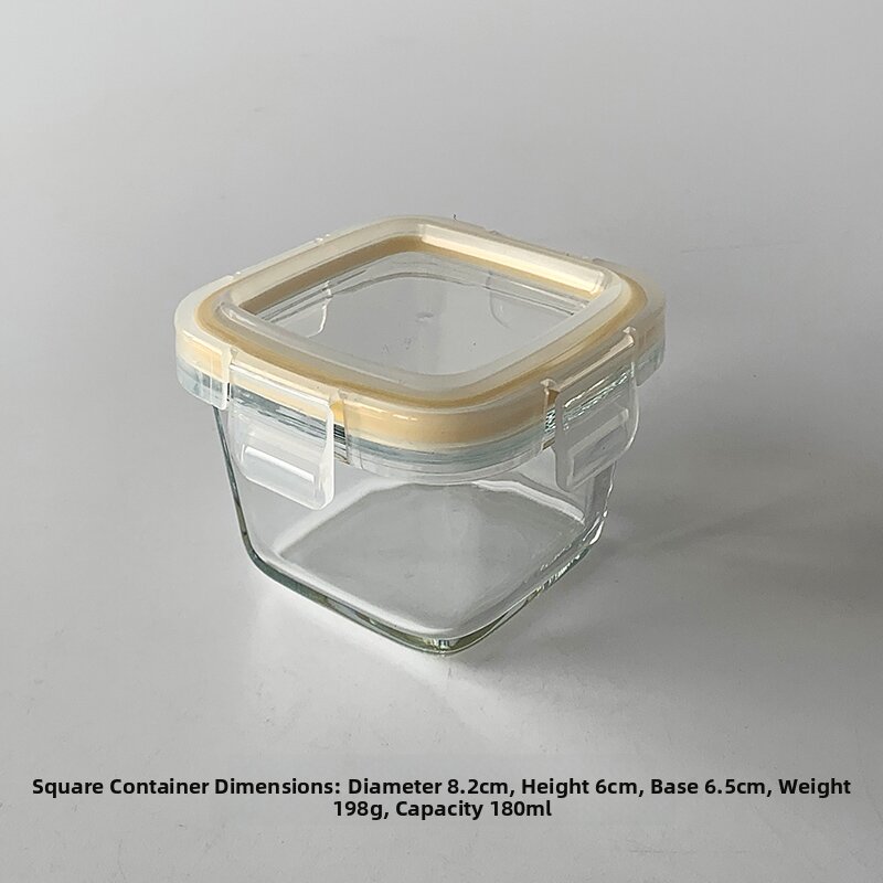 Borosilicate Glass Baby Food Storage Container ☀0410x