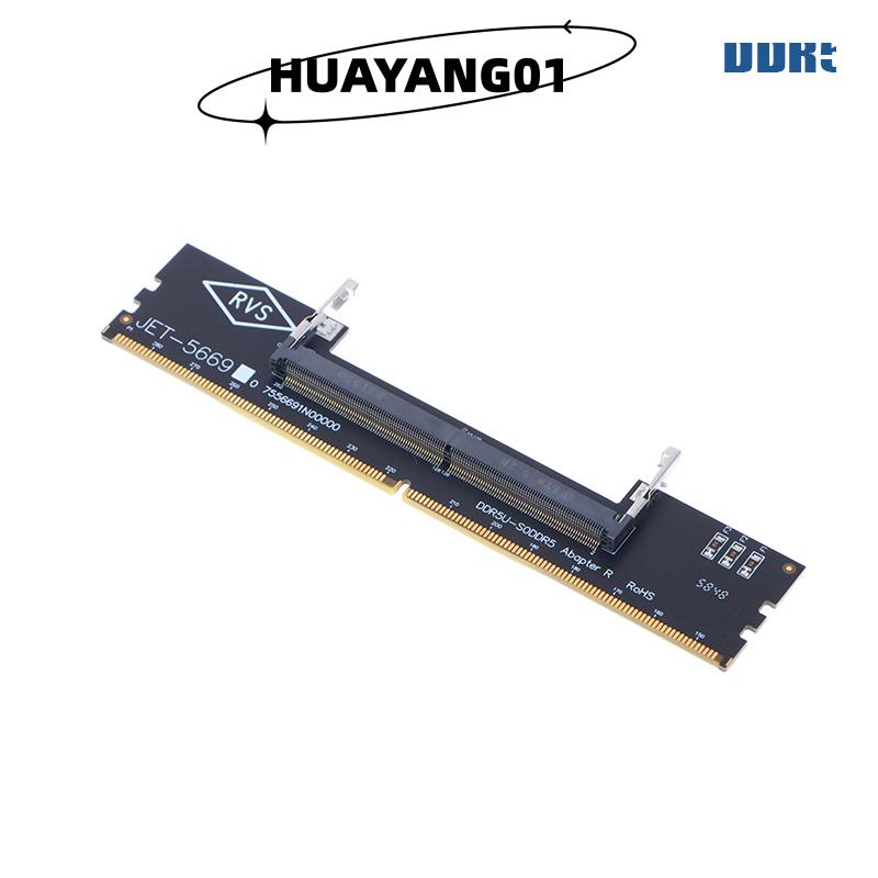 HUAYANG01 [2023 new HOT FASHION] DDR3 DDR4 DDR5 máy tính xách tay SO-DIMM để máy tính để bàn chuyển đổi thẻ chuyển đổi Bộ nhớ RAM kết nối bộ chuyển đổi - 2