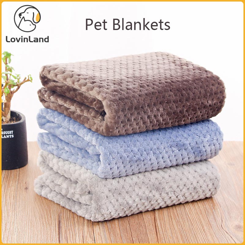 Pet Thảm ngủ thảm nằm cho chó giường nằm cho mèo cưng tóc mềm dày chăn pad có thể giặt chăn ấm Phụ kiện cho thú cưng