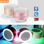 🎧Chất lượng âm thanh tốt🎧️New Sony A10 bluetooth không dây âm thanh thép nhỏ pháo loa siêu trầm Bluetooth di động mini Loa