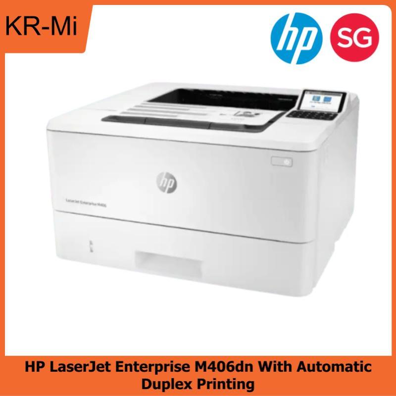 HP LaserJet Enterprise M406dn With Automatic Duplex Printing Singapore