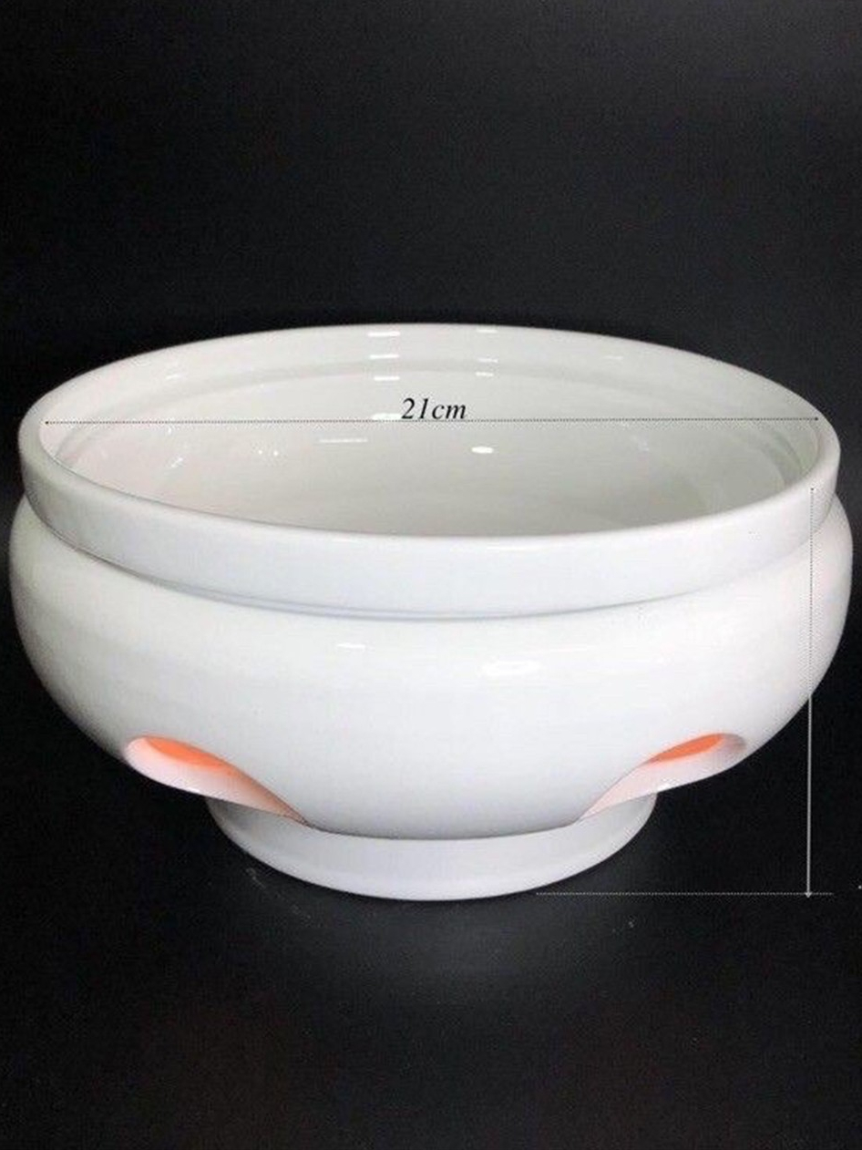 BẾP HÂM NÓNG THỨC ĂN BẰNG NẾN - Gốm Xuân