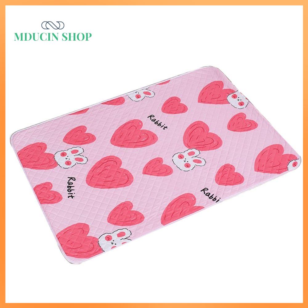 MDUCIN SHOP Chống thấm ba lớp Đệm lót ngủ cho bé Chống rò rỉ 70x90cm Khăn trải giường không thấm nước Thoải mái Mềm Đệm kinh nguyệt Người lớn