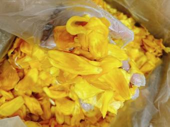 Hũ 400G Mít Thái Sấy Dẻo Ngọt Dai, Mít sấy dẻo Hàng Đặc Biệt thơm ngọt tự nhiên