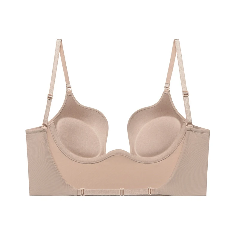 Adhesive Bra For Backless Dress - Invisible Silicone Push Up Bralette For  Women
