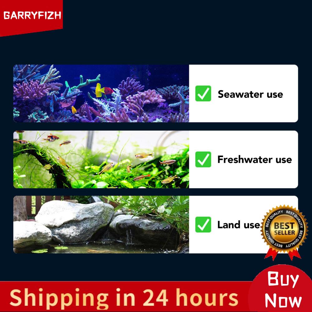 GARRYFIZH Submersible Pump Energy Saving 20 Gears DC24V Variable Frequency Maximum 90W Aquarium Water Pump 3 To 6m Head for Hydroponic System ราคา 4,258 บาท*ส่งฟรี