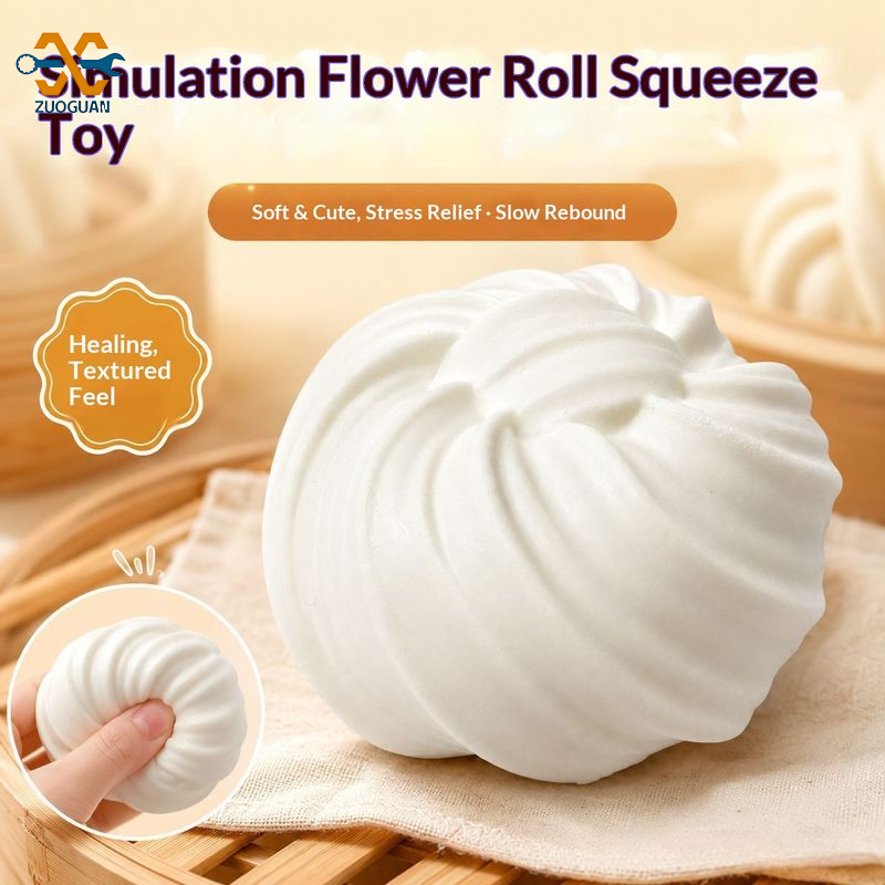 [ZUOGUAN Soft Squishy Bread Simulation Toy for Stress Relief and Sensory Play,Zuoguan Squishy Toys, Squishy Squeeze Toys Anti-Stress Toys, Slow Squishies, Soft Bread Simulation Toys for Stress Relief and Sensory Play.,] ราคา 62 บาท*ส่งฟรี