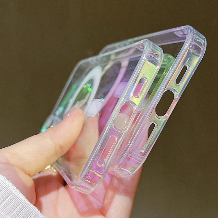 【HZSUNSKY】 Gradient Color MagSafe Airbag Full Coverage Phone Case For iPhone 15 Pro Max/iPhone 15 Plus/iPhone 14 Plus/iPhone 14 Pro/iPhone 14 Pro Max/iPhone 13 Pro Max/iPhone 12 Pro Max/iPhone 12 / 12 Pro/iPhone 11 Pro Max/iPhone 16 Pro Max/iPhone 16 Plus