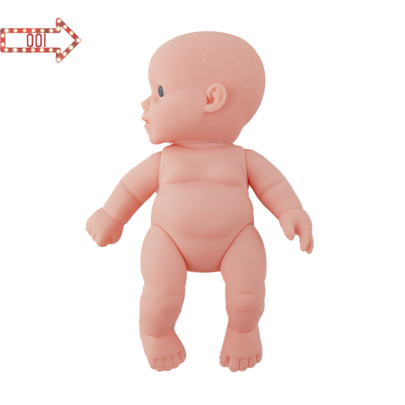 OOI Búp bê em bé 12cm thực tế mô hình mô phỏng trẻ sơ sinh bằng nhựa vinyl