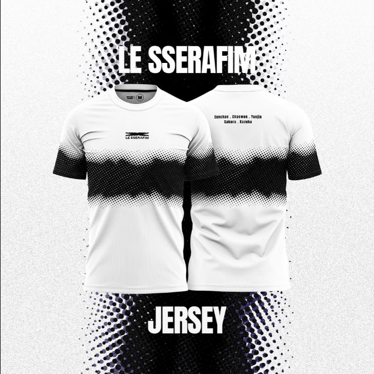 Le Sserafim Anime Jersey - Sakura Kim Chaewon Kpop Fan Gift Short
