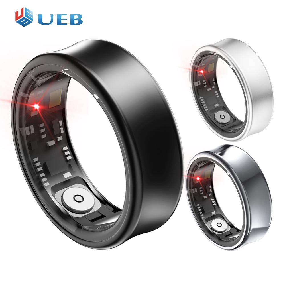 SR05 Smart Ring Bluetooth-Compatible 5.1 Sport Health Ring Heart Rate Blood Oxygen Stress Sleep Monitoring for Men Women ราคา 940 บาท*ส่งฟรี