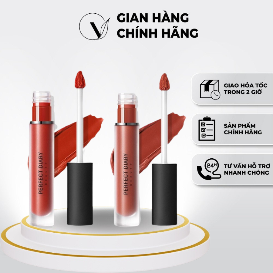 Son kem perfect diary dreammatte màu lì siêu mịn lâu trôi 2.5g vmstore