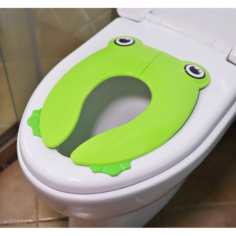 [EE trấn an] Bệ ngồi toilet bệ ngồi toilet di động ếch Bệ ngồi toilet di động, bô, Bô trẻ em, bô có 