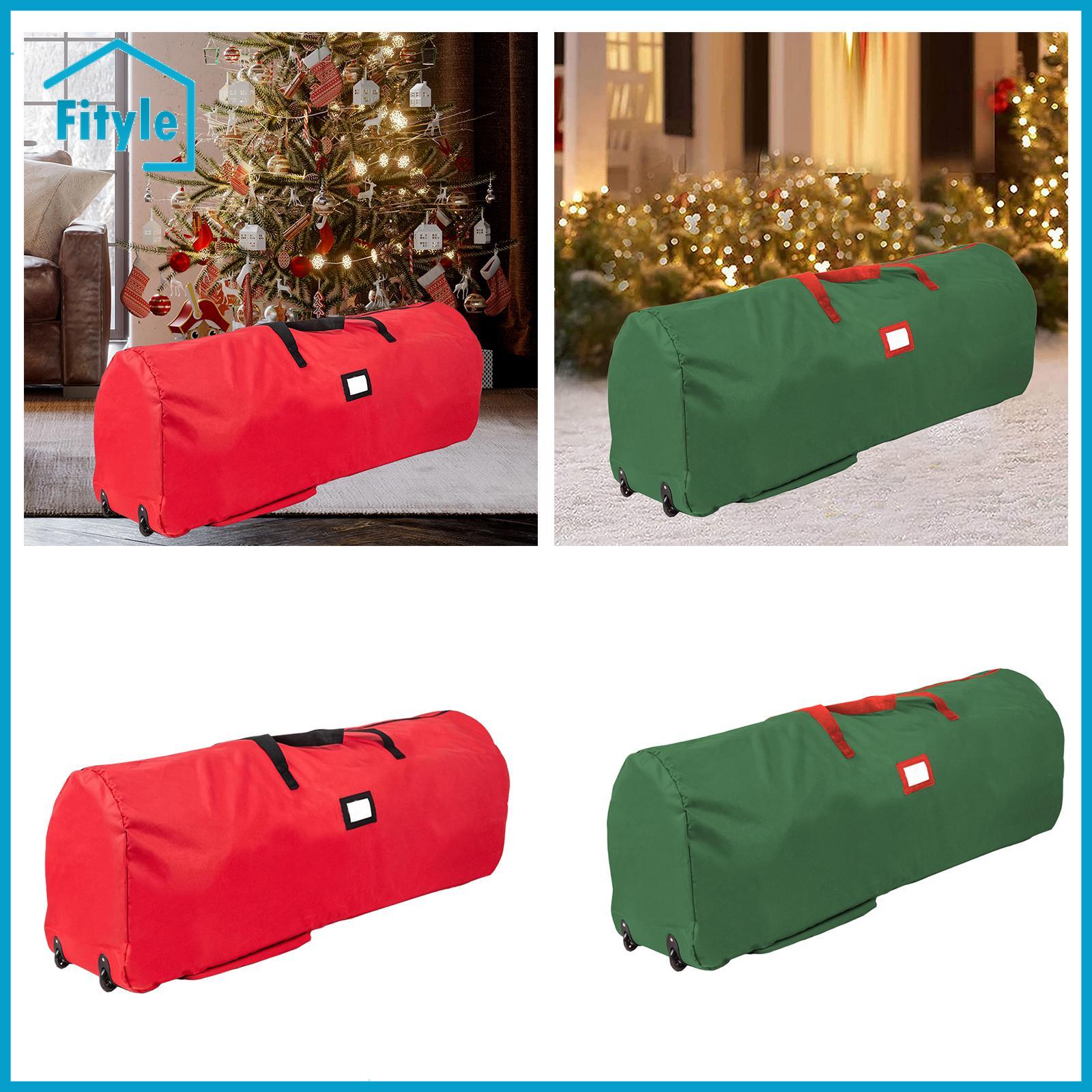 Christmas Tree Storage Bag Organizer with Wheels Multipurpose Holder Christmas Ornament Transport for Holidays Party Supplies ราคา 2,893 บาท*ส่งฟรี