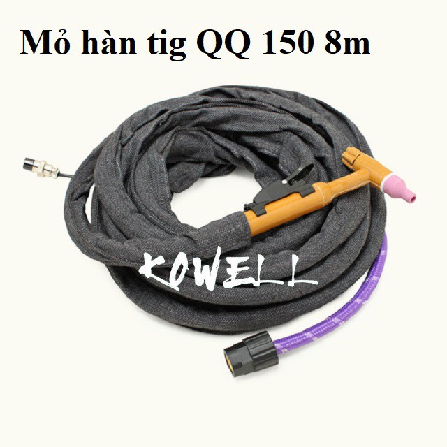 Dây hàn tig qq150 dài 8m mỏ hàn tig qq150