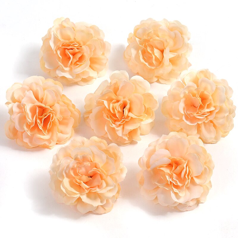 1 cái hoa hồng búp hoa giả 4.5cm hoa giả cho trang trí tiệc cưới trang trí nội thất Tự Làm Thủ công vòng hoa bánh Quà Tặng phụ kiện